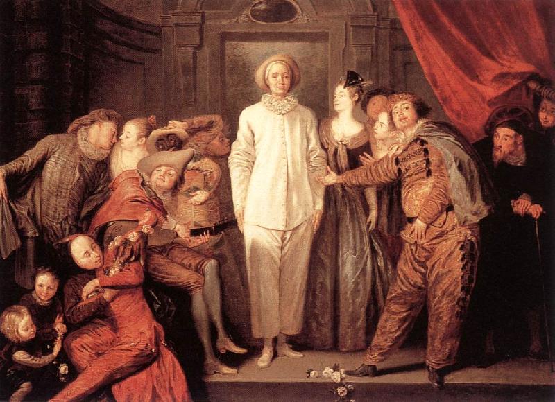 WATTEAU, Antoine Italian Comedians21